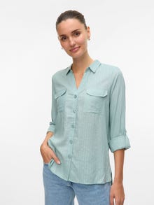 Vero Moda VMBUMPY Chemises -Gray Mist - 10321777