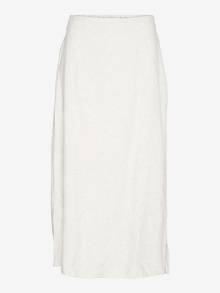 Vero Moda VMLUNA Hög midja Lång kjol -Snow White - 10321785