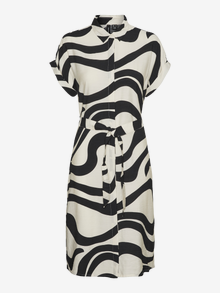 Vero Moda VMLEA Langes Kleid -Black - 10321789