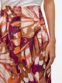 Vero Moda VMLINEA Mittlere Taille Hose -Lion - 10321829