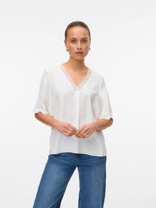 Vero Moda VMALVA Topp -Snow White - 10321833
