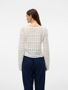 Vero Moda VMFABIENNE Sweter -Snow White - 10321838