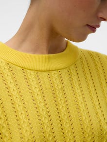 Vero Moda VMMORENA Pullover -Lemon Drop - 10321893