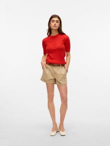 Vero Moda VMMORENA Megztinis -Fiery Red - 10321893