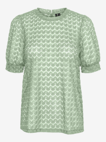 Vero Moda VMBECCA Top -Smoke Green - 10321907