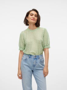 Vero Moda VMBECCA Top -Smoke Green - 10321907