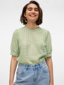 Vero Moda VMBECCA Top -Smoke Green - 10321907
