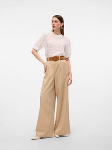 Vero Moda VMBECCA Top -Snow White - 10321907
