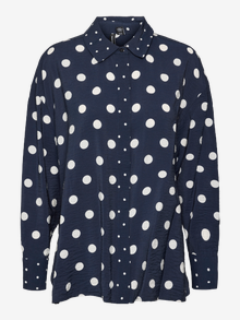 Vero Moda VMKAYA Shirt -Navy Blazer - 10321926