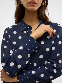 Vero Moda VMKAYA Shirt -Navy Blazer - 10321926