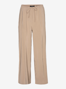 Vero Moda VMKIA Vidutinio aukščio juosmuo Kelnės -Silver Mink - 10321947