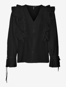 Vero Moda VMKAUSA Skjorte -Black - 10321963