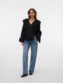 Vero Moda VMKAUSA Skjorte -Black - 10321963