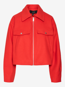 Vero Moda VMFORTUNEFREJ Jacket -Fiery Red - 10321977