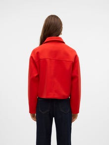 Vero Moda VMFORTUNEFREJ Jacket -Fiery Red - 10321977