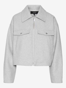 Vero Moda VMFORTUNEFREJ Jacket -Light Grey Melange - 10321977