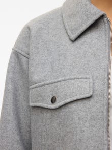 Vero Moda VMFORTUNEFREJ Jacke -Light Grey Melange - 10321977