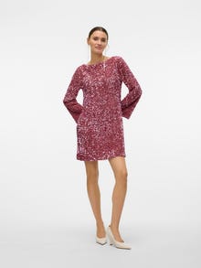 Vero Moda VMLAILA Kort kjole -Misty Rose - 10321981
