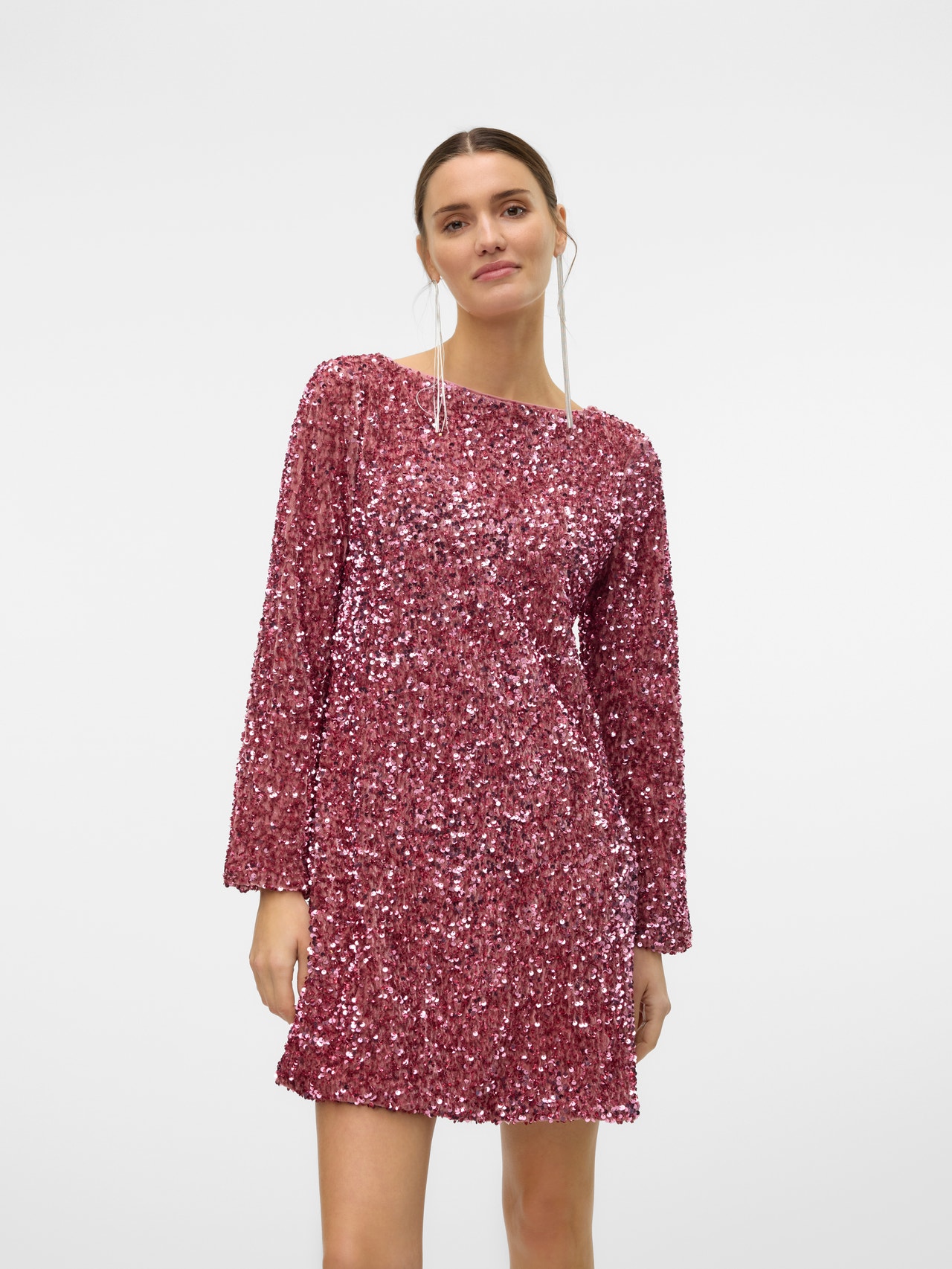 Vero Moda VMLAILA Kurzes Kleid -Misty Rose - 10321981