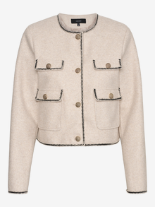 Vero Moda VMFORTUNEBAND Jacket -Oatmeal - 10321985