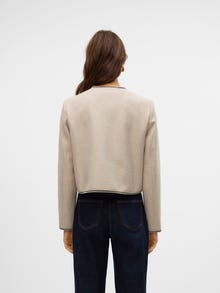 Vero Moda VMFORTUNEBAND Jacket -Oatmeal - 10321985