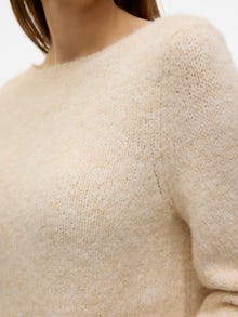 Vero Moda VMNOVAH Pullover -Oatmeal - 10322032