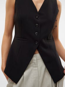 Vero Moda VMOCEANNA Prilagođeni prsluk -Black - 10322040