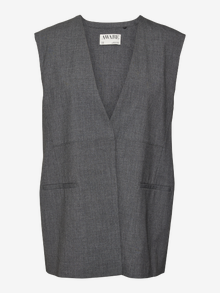 Vero Moda VMOKAVA Anzugweste -Dark Grey Melange - 10322055