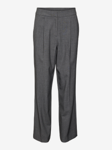 Vero Moda VMOKAVA Hohe Taille Hose -Dark Grey Melange - 10322059