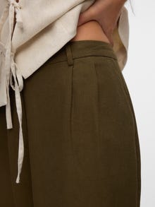 Vero Moda VMMINDY Mid waist Trousers -Kalamata - 10322125
