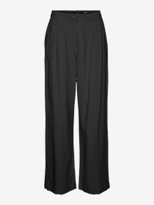 Vero Moda VMMINDY Medelhög midja Byxor -Black - 10322125