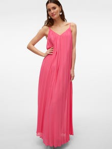 Vero Moda VMBITTEN Długa sukienka -Fandango Pink - 10322238