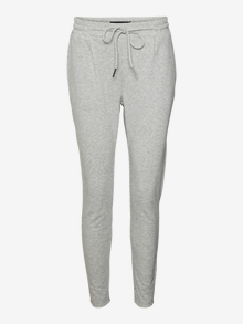 Vero Moda VMSVEA Mid waist Broek -Light Grey Melange - 10322255