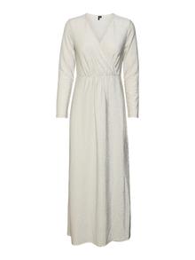 Vero Moda VMTRACY Long dress -Buttercream - 10322279