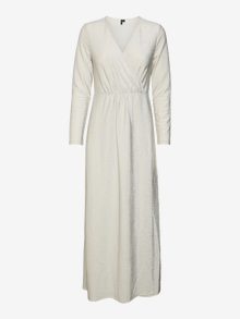 Vero Moda VMTRACY Lang kjole -Buttercream - 10322279