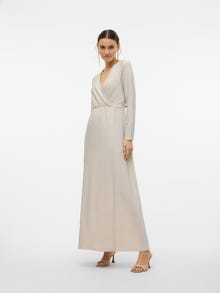 Vero Moda VMTRACY Długa sukienka -Buttercream - 10322279