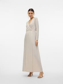 Vero Moda VMTRACY Lang kjole -Buttercream - 10322279