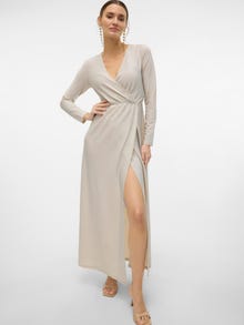 Vero Moda VMTRACY Lang kjole -Buttercream - 10322279
