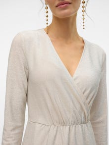 Vero Moda VMTRACY Lang kjole -Buttercream - 10322279