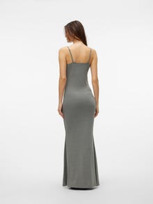Vero Moda VMSHARON Długa sukienka -Light Grey Melange - 10322285