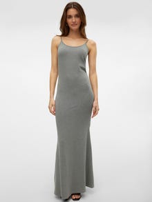 Vero Moda VMSHARON Długa sukienka -Light Grey Melange - 10322285
