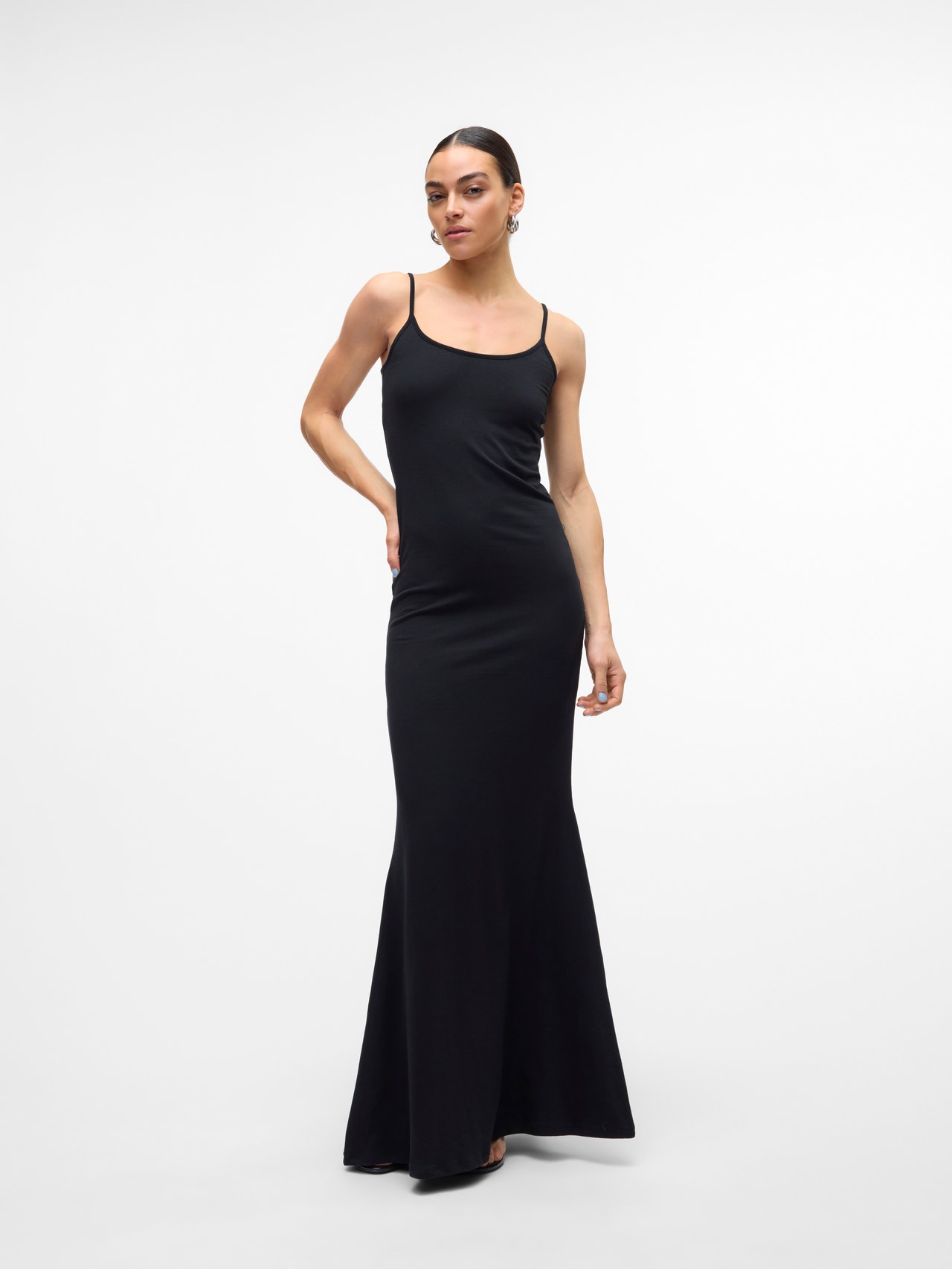 Vero Moda VMSHARON Długa sukienka -Black - 10322285