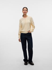 Vero Moda VMETTA Knit Cardigan -Birch - 10322295
