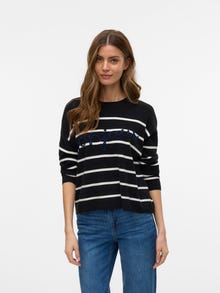 Vero Moda VMARIA Pullover -Black - 10322312