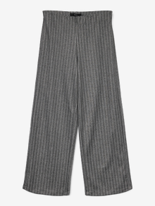 Vero Moda VMBERLIN Mid waist Trousers -Medium Grey Melange - 10322357