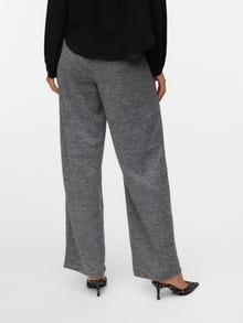 Vero Moda VMBERLIN Vidutinio aukščio juosmuo Kelnės -Black - 10322357
