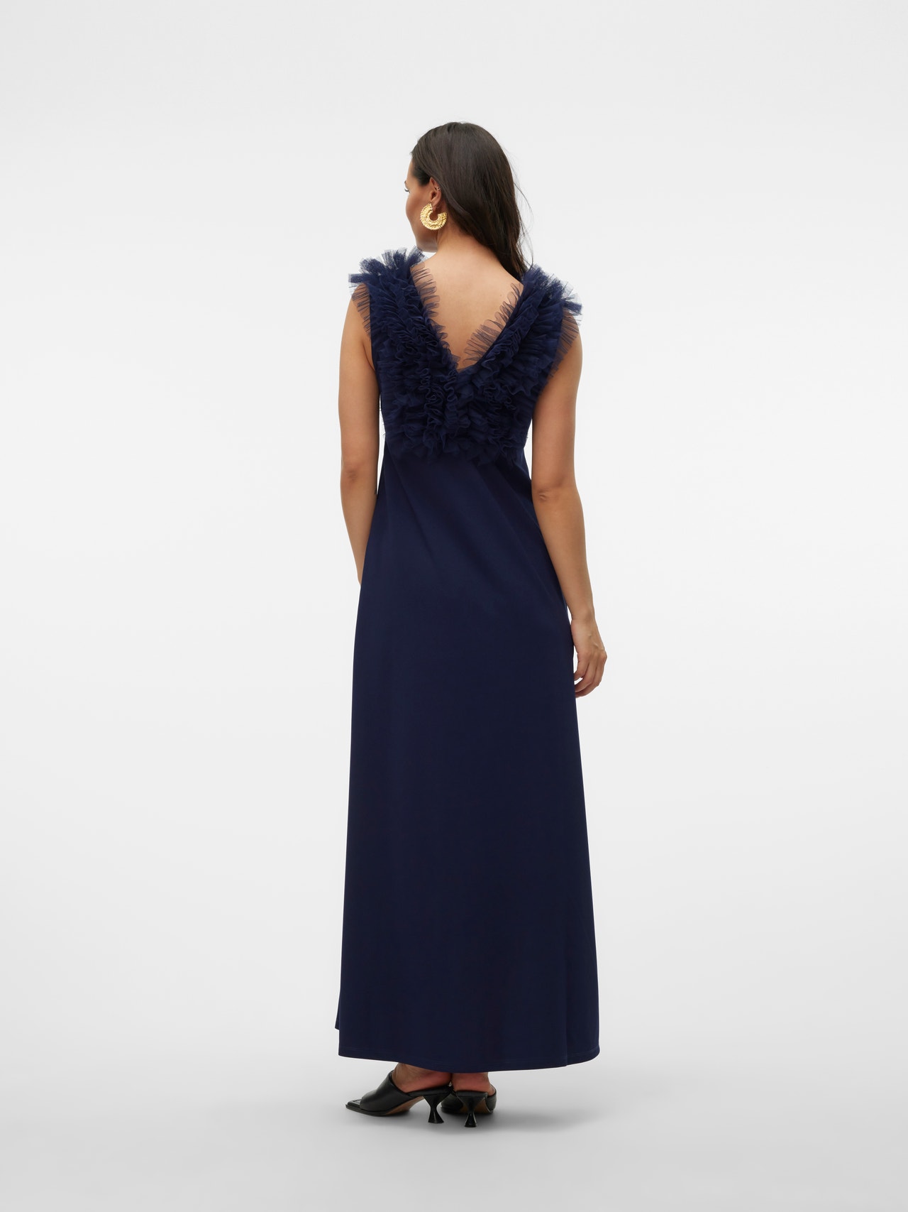 Vero Moda VMFIE Długa sukienka -Evening Blue - 10322381