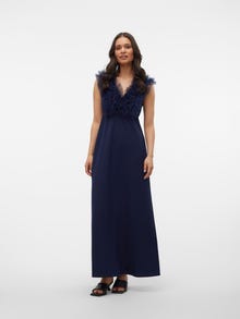 Vero Moda VMFIE Lång klänning -Evening Blue - 10322381