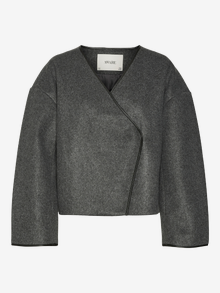 Vero Moda VMCHERRY Lekka kurtka -Dark Grey Melange - 10322386