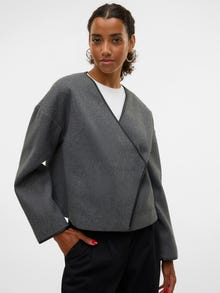 Vero Moda VMCHERRY Lekka kurtka -Dark Grey Melange - 10322386